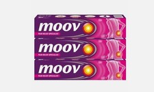 Crème anti-douleur rapide Moov à l'huile de Nilgiri 50 g (paquet de 3)...