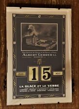 Calendrier perpétuel publicitaire GERRER   29x20cm