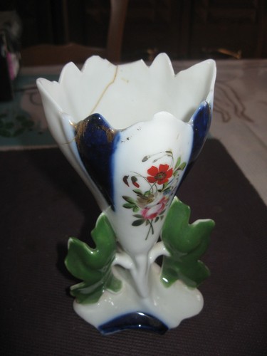 Ancien vase mariée - de, à