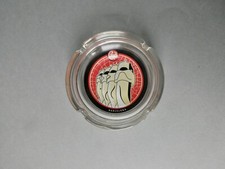 cendrier publicitaire en verre