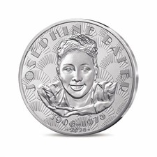 Joséphine Baker - Monnaie de 100€ Argent