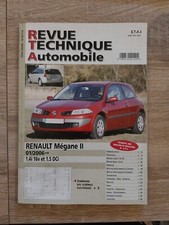 REVUE TECHNIQUE RENAULT MEGANE 2 1.4 i 16V 1.5 DCi CABRIOLET BREAK BER Megane II
