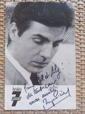Autographe de ROGER PIERRE pour BILL COLEMAN et son épouse LILY
