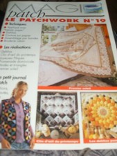 Livre...MAGIC PATCH...Revue n° 19...LE PATCHWORK