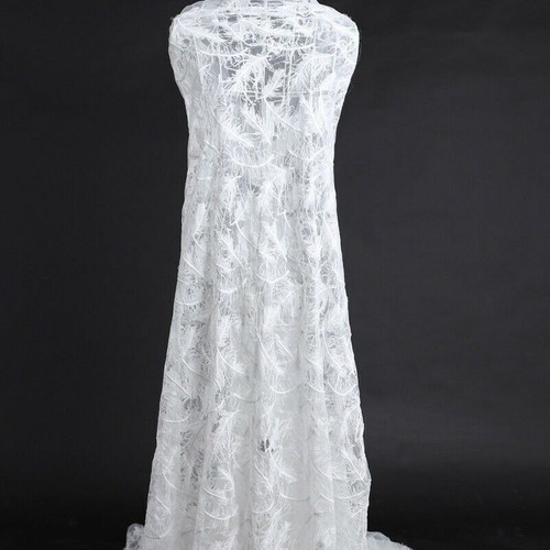 Blanc tissu maille plume - maille,