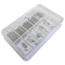 Horotec MSA99.110 Acier Inoxydable Pression Barres & Rivets pour Montres - MY273