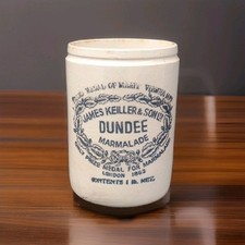 Ancien Pot De Confiture James Keiller & Son Dundee Marmalade