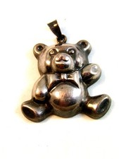 Vintage Sterling Silver Teddy
