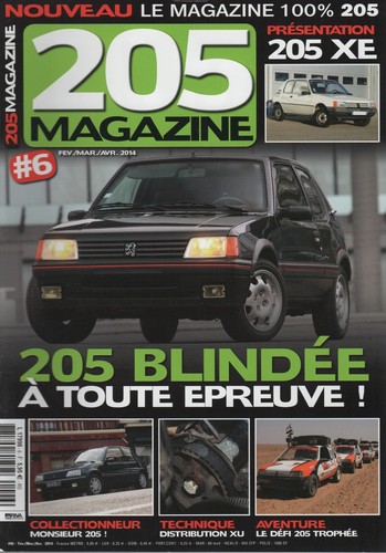 205 magazine peugeot - peugeot, gti