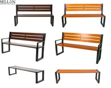 Parc banc jardin résistant - jardin,