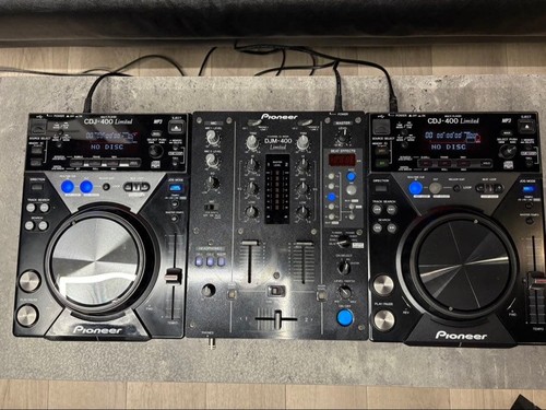 Paire limitée pioneer cdj - paire, cdj-400