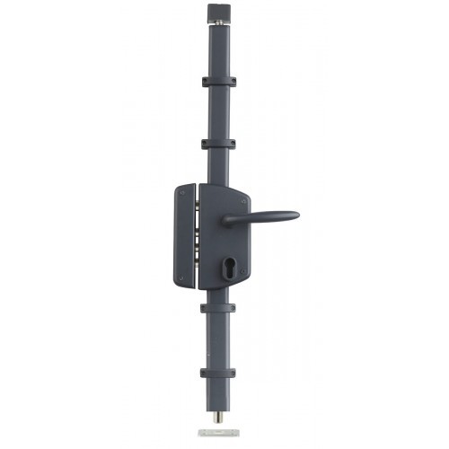 Serrure applique verticale - en,
