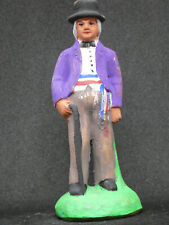 santon DEVINEAU série provençale, le maire, hauteur 9,5 cm, taille 3