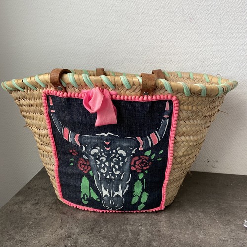 Ancien sac panier - sac, cabas
