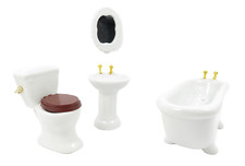 Maison de Poupées Uni Blanc