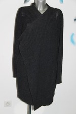 gilet long asymétrique anthracite DIESEL taille XL soit 42 fr parfait état