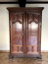 Armoire Bourguignonne Louis XIII du 17 ou 18ème siècle en état correct-H 230 cm