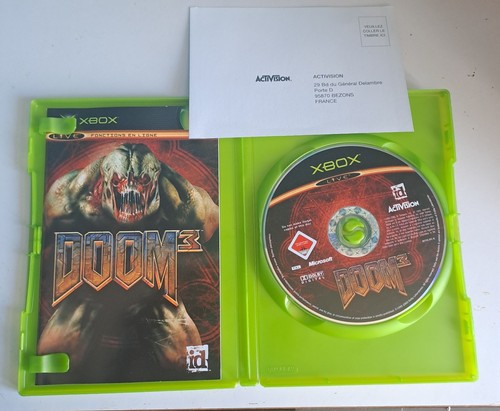 Jeu xbox 1ère gen doom - gen,