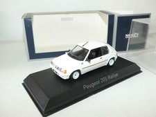 PEUGEOT 205 RALLYE 1988 Blanc NOREV 1:43