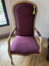 Fauteuil Louis XVI - Tissu