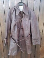 Veste Trois Quart Cuir Pilote Char Aviation ww2 1940