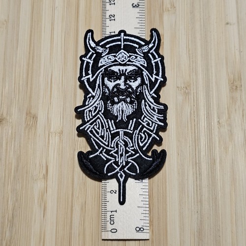 P178 norse viking horns patch - p178,