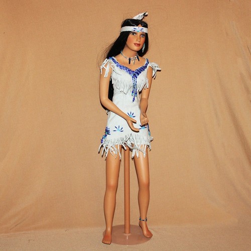 Poupée porcelaine indienne - en,