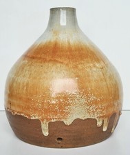 Pied de lampe en grès Artistique de Manziat ( 01 Ain ) vers 1960-1970 Vintage