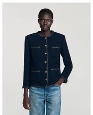 Sandro Standing collar