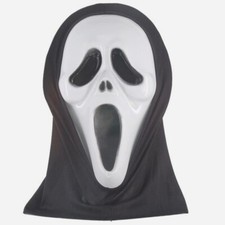 Masque Scream Fete Halloween Costume Deguisement Cosplay Horreur Fantome Crane