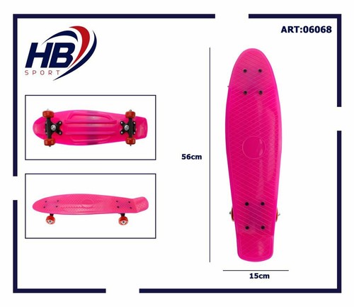 Skateboard plastique - en,