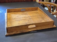 2 organisateurs de bureau en bois vintage - Années 40