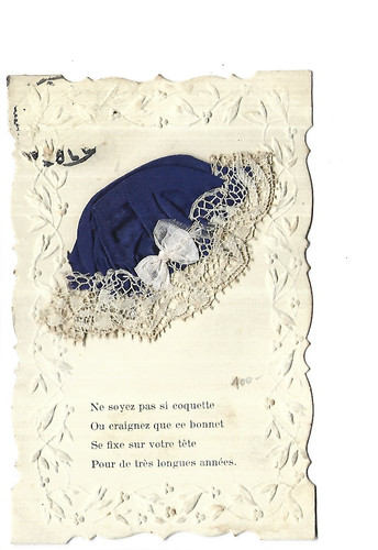 Carte avec bonnet - de, sainte