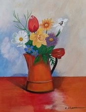 Grande Aquarelle nature morte