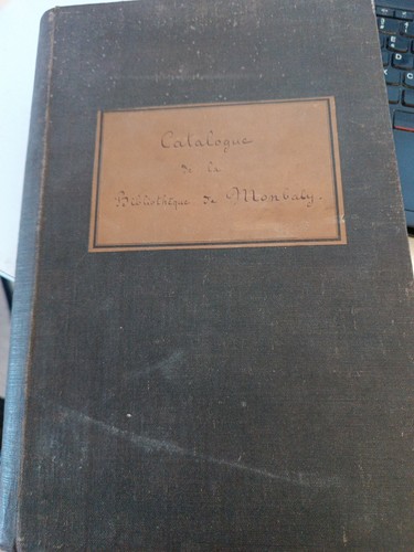 Catalogue bibliothèque - de,