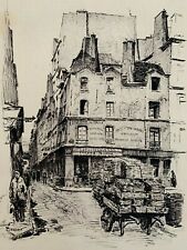 DESSINS & EAUX FORTES PIERRE DESBOIS - PARIS QUI S'EN VA  - 1930