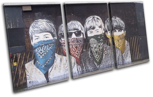 Graffiti pop beatles - pop, banksy