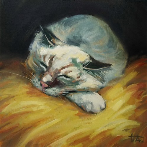 Peinture huile originale - à,