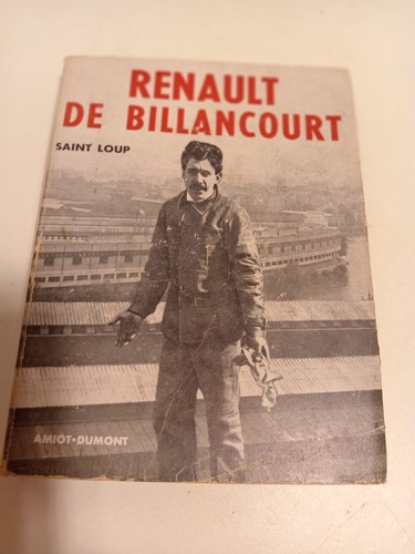 Livre renault billancourt - livre,