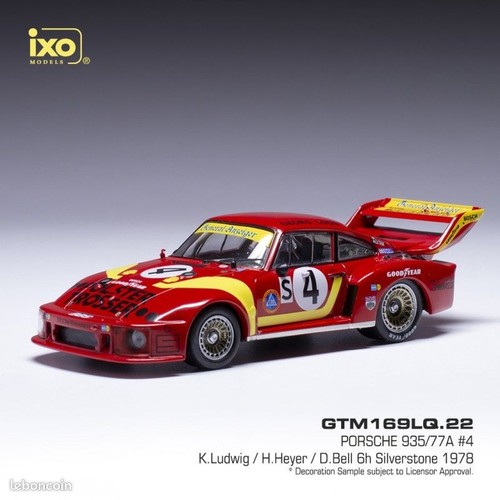 Ixo porsche 935 77a - porsche, 935/77a
