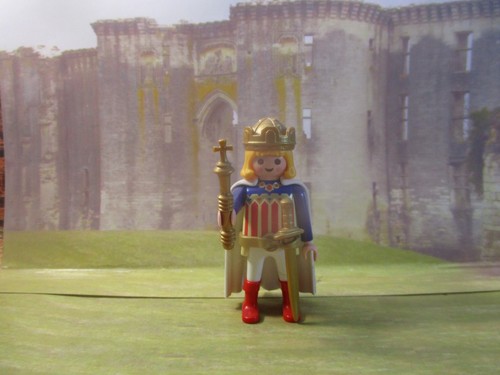 Playmobil chevalier roi - chevalier, /