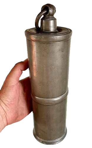 Bouillotte malade étain - bouillotte,