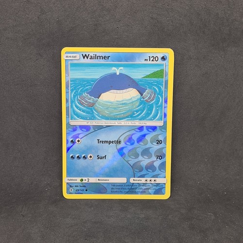 Carte pokémon wailmer - carte,