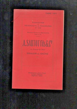 catalogue ancien tarifs mode vetement fourures SAUTOT Cie homme dame enfant 1911