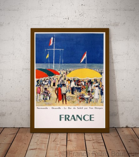 Poster affiche normandie - poster-affiche,