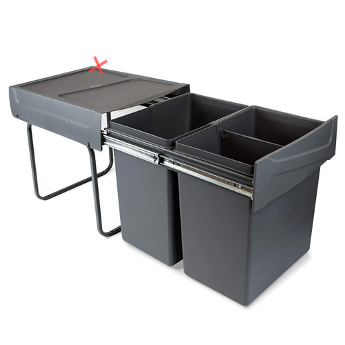 Poubelle coulissante pour - , le
