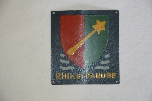 Insigne rhin danube - et, (tole