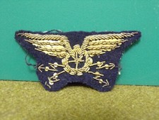 insigne brevet armée air FAFL radio mécanicien Indo WW2 french patch force