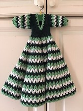 Robe Poupee Au Crochet Vintage