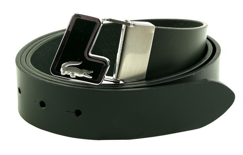 Lacoste ceinture plain leather - lacoste,